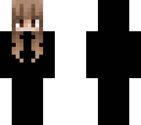 brown hair girl with a black ounsie