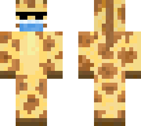 cool giraffe with mask