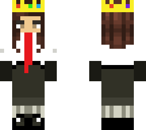 crown long jeans with a tie