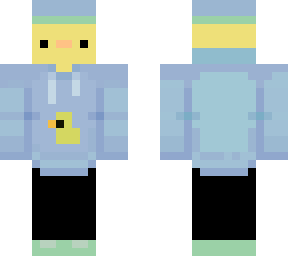 duck with a top hat and a sweat shirt