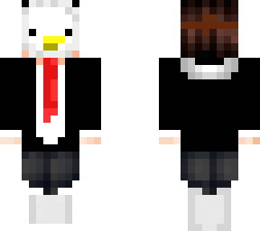 eagle in a tuxedo