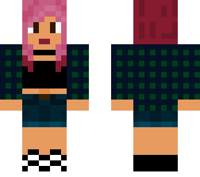 edgy red hair
