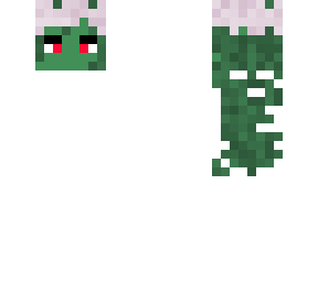 female zombie head
