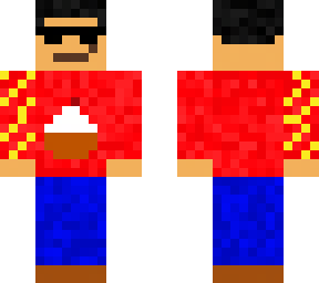 fire armed cupcake boy
