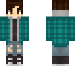flannel + hoodie