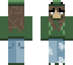 frog girl + frog hat