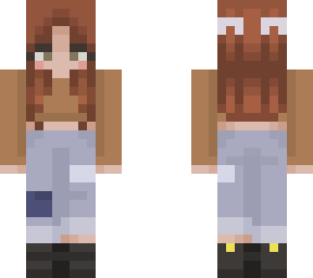 ginger skylar w/ patchwork jeans