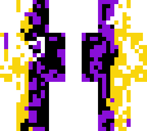 gold, obsidian skin
