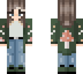 mushroom cardigan (edit of ~ g r e e n ~ j a c k e t ~ by happydaisy)