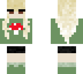 mushroom sweather girl