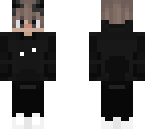 my skin but now wearing black