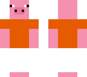 orange pig