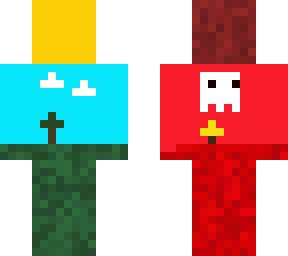 overworld and nether