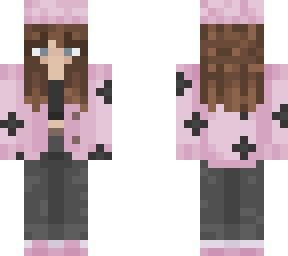 pink cardigan | Minecraft Skin
