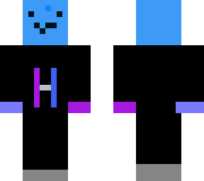 purple and blue