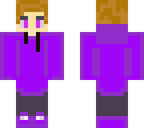 purpled fan made skin