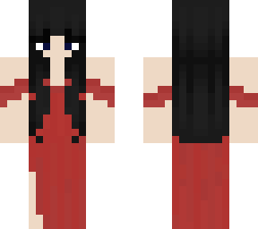 red dress