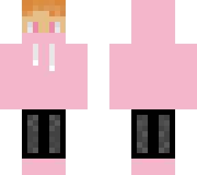 red hair pink