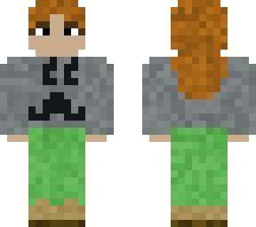 roundish head brunette