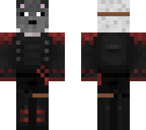 sheep with wolf mask and knife