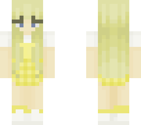 yellow plaid skirt and shirt
