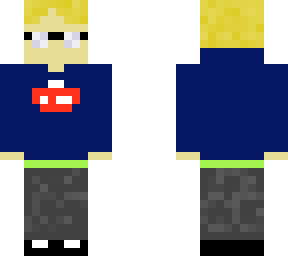 blond boy with glasses