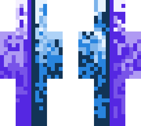 blue and purple