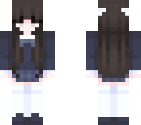 blue girl