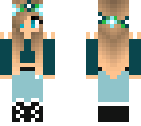 blue shades {girl} remake of clover2024's blue winter little club girl