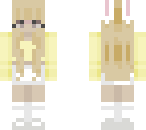cute yellow bunny