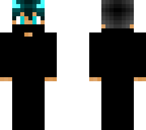 cyan neon demon