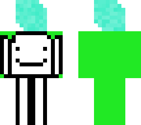 dream holding a diamond block