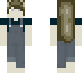 farm girl w/ overalls