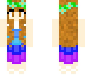 flowery winter girl! <3