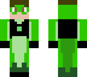 green otter