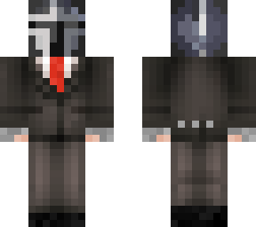 mandalorian in a suit