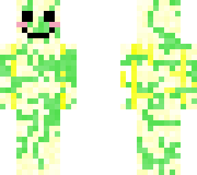 mossy block with face