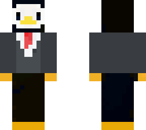 penguin in suit & tie