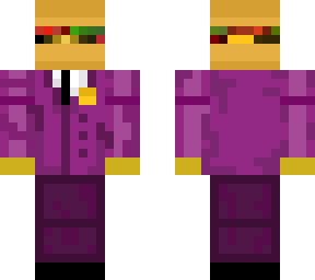 purple burger
