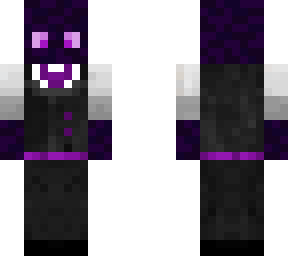 purple suit enderman
