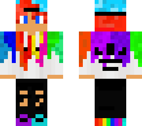 rainbow drip boy