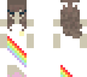 rainbow girl
