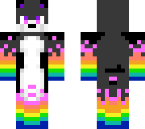 rainbow wolf thing!