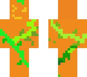 the pumpkin mascot of imakeskins1111