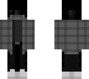 white and black
