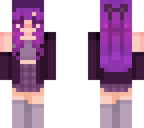 ~+ purple paris girl - collab with ilovewafflesuwu +~