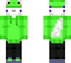 axolotl in frog costume (white)