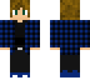 blue flannel