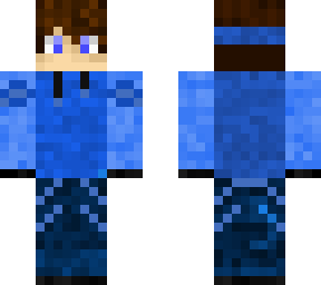 blue man