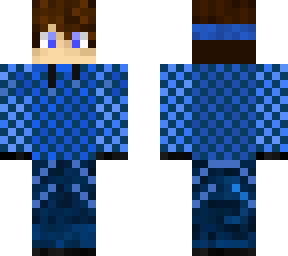 blue man